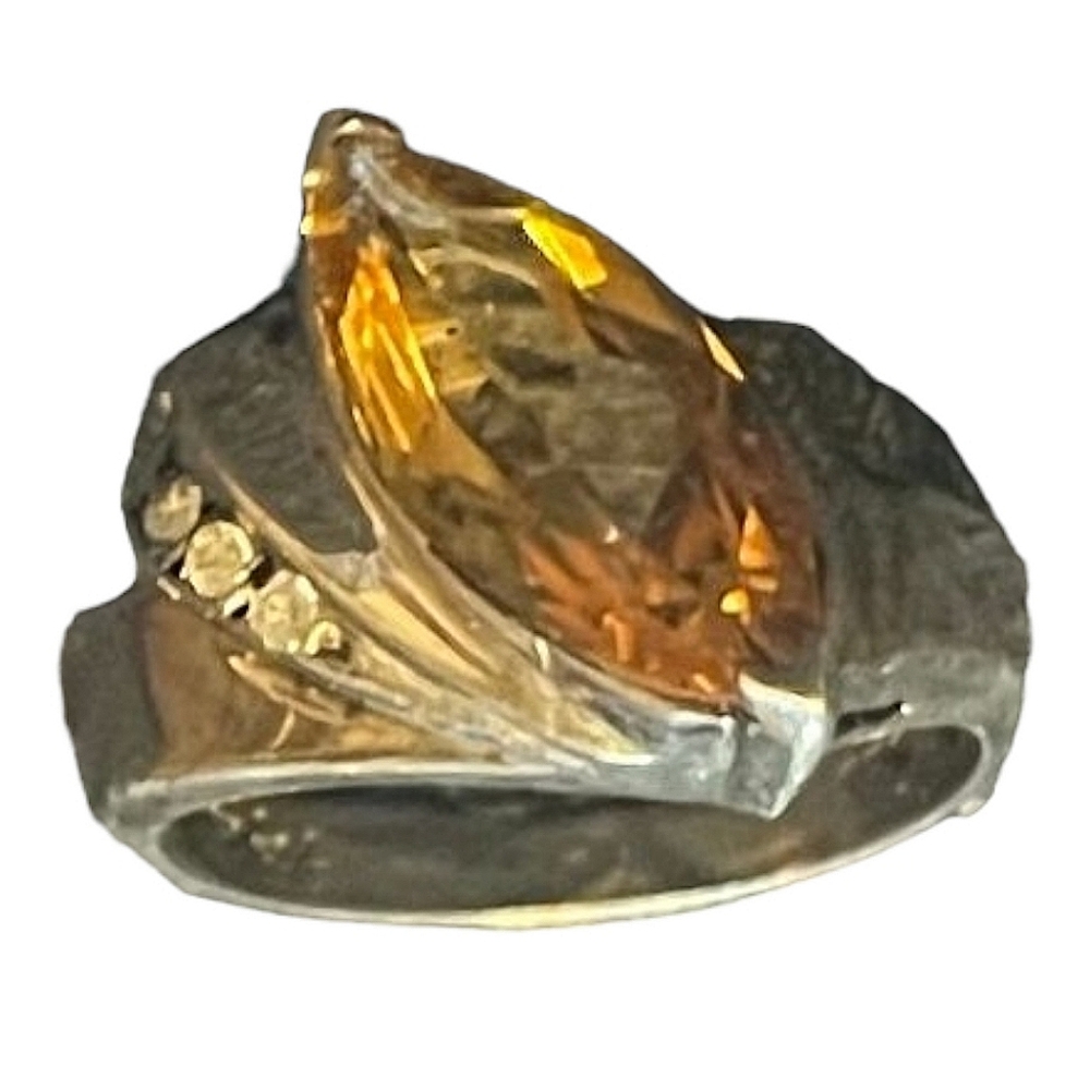 925 Silver I Citrine I Gemstone Ring